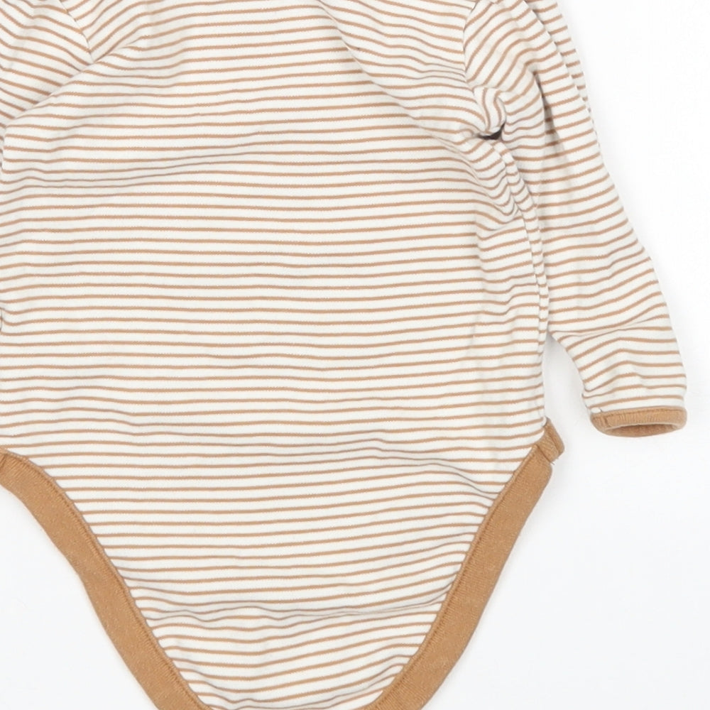 NEXT Boys Multicoloured Striped Cotton Leotard One-Piece Size 6-9 Months
