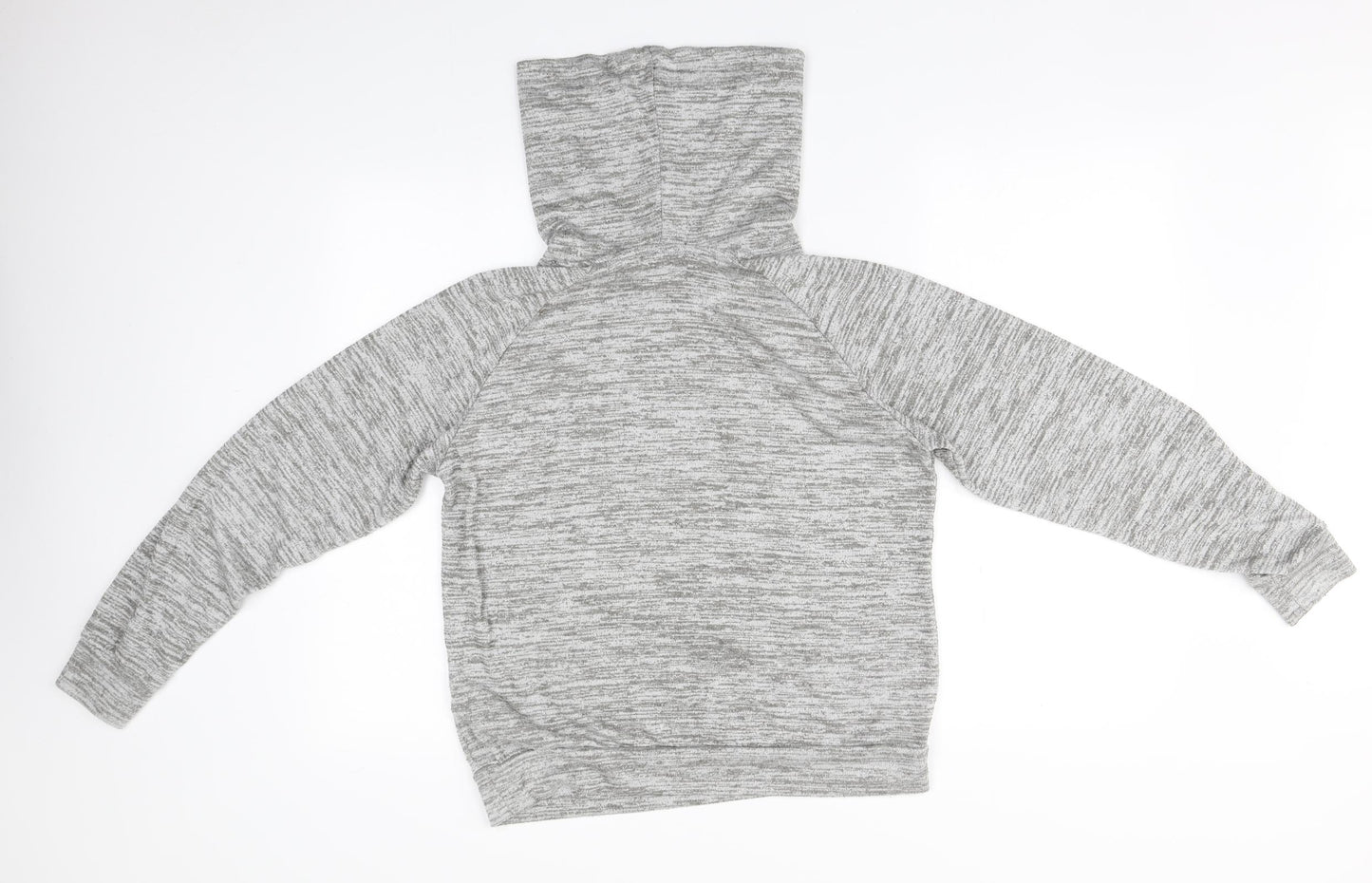 Primark# Womens Grey Roll Neck  Polyester Pullover Jumper Size 14