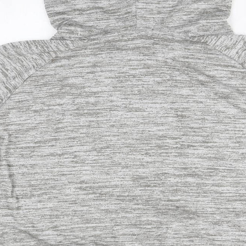 Primark# Womens Grey Roll Neck  Polyester Pullover Jumper Size 14