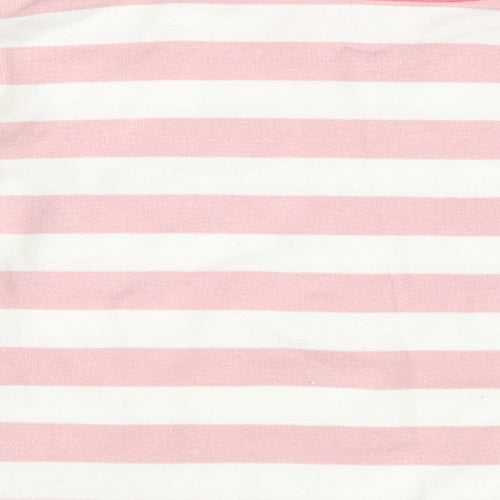 Gap Baby White Striped Cotton Pullover Jumper Size 12-18 Months   - Reindeer