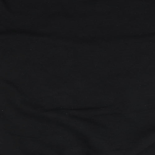 BIG Mens Black Round Neck  Cotton Pullover Jumper Size M