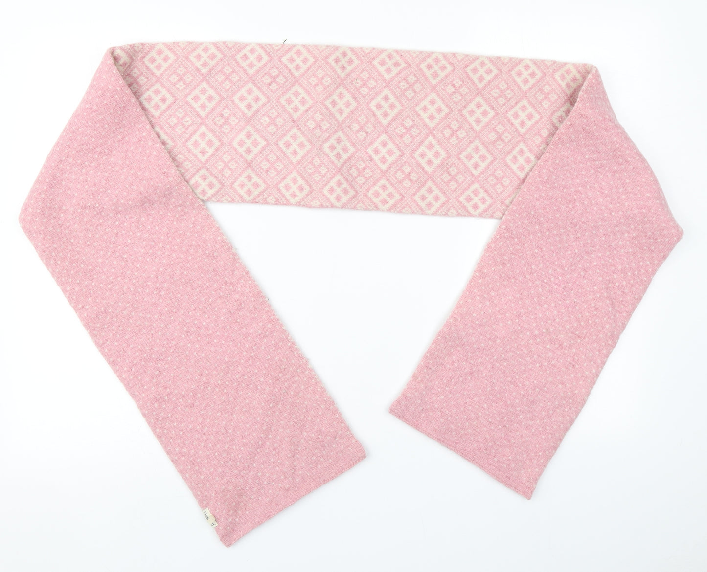Jack Wills Womens Pink Geometric   Scarf
