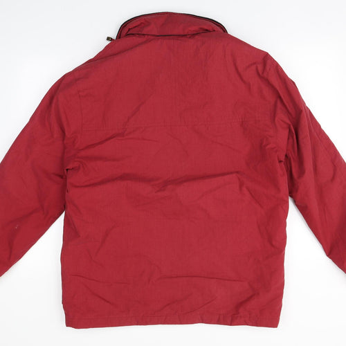 EWM Womens Red   Overcoat Coat Size S