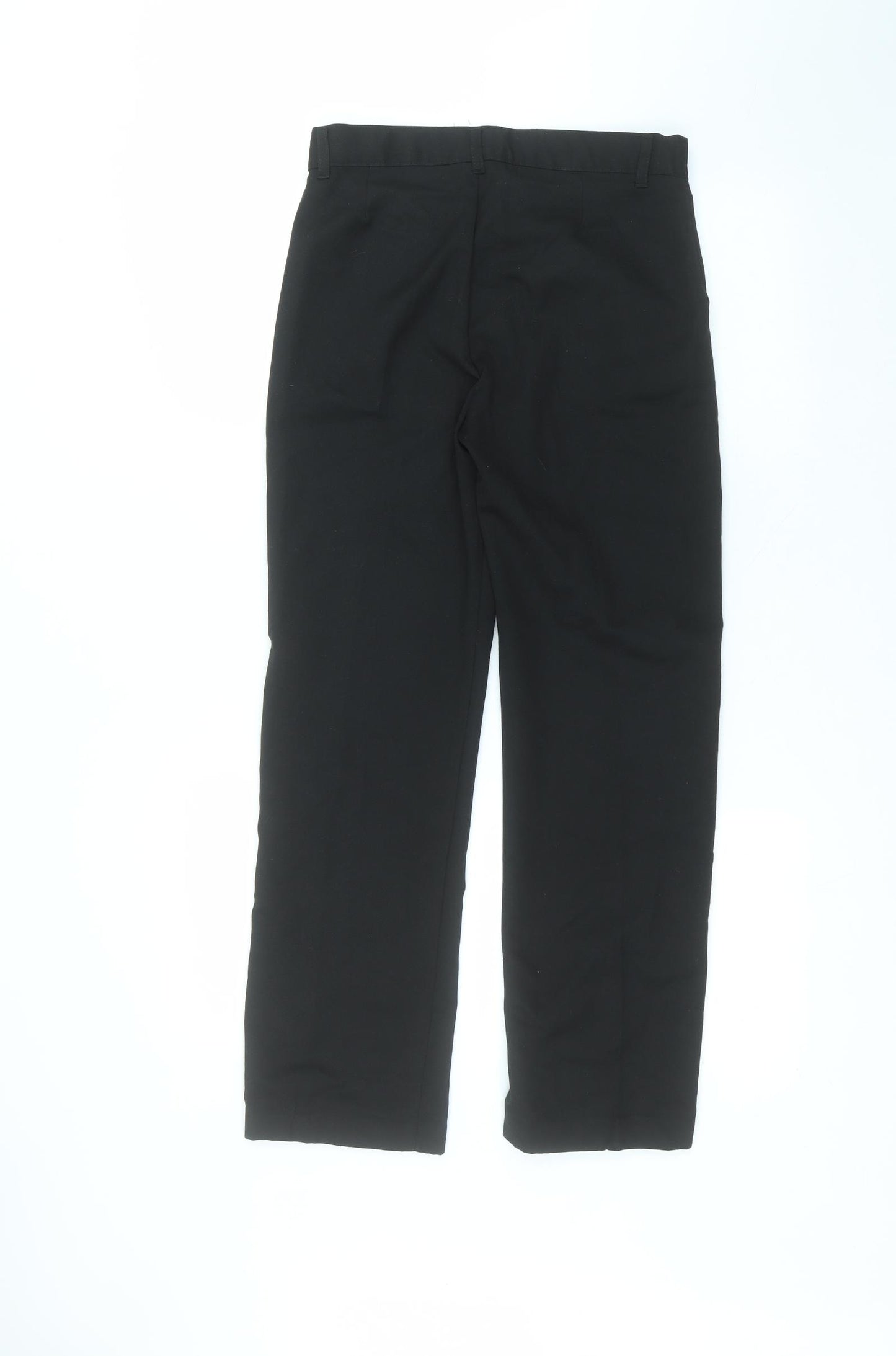 F&F Boys Black  Polyester Dress Pants Trousers Size 12-13 Years  Regular
