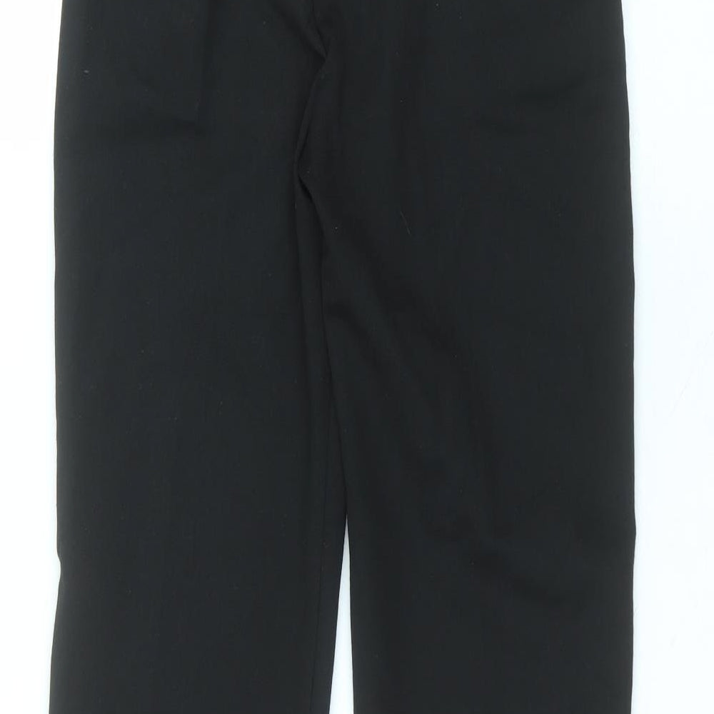 F&F Boys Black  Polyester Dress Pants Trousers Size 12-13 Years  Regular