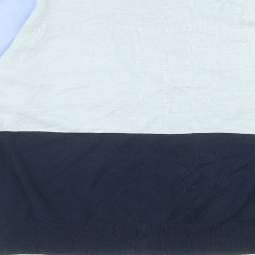 Marks and Spencer Womens Grey Round Neck  Acrylic Pullover Jumper Size 20