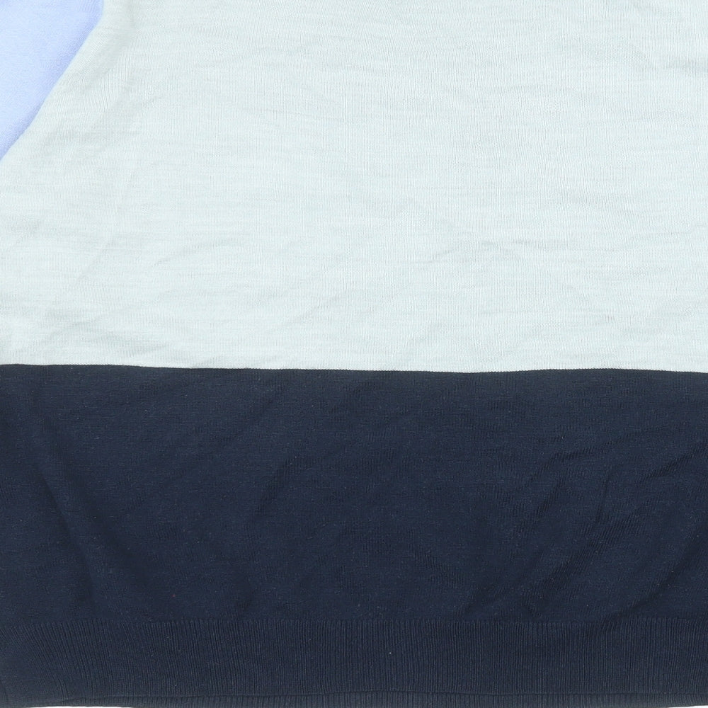 Marks and Spencer Womens Grey Round Neck  Acrylic Pullover Jumper Size 20