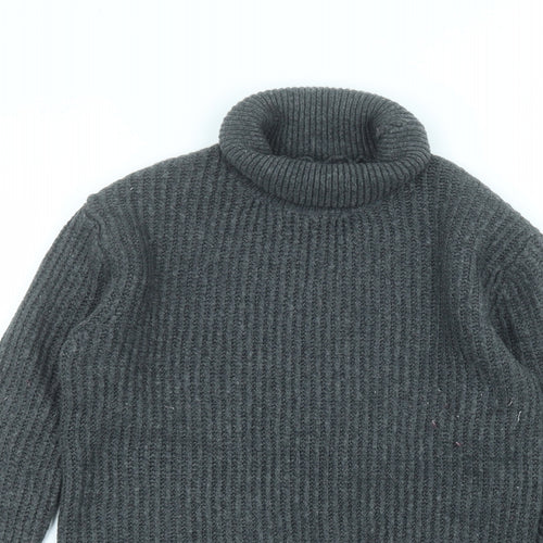 Primark Womens Black Round Neck  Nylon Pullover Jumper Size XS