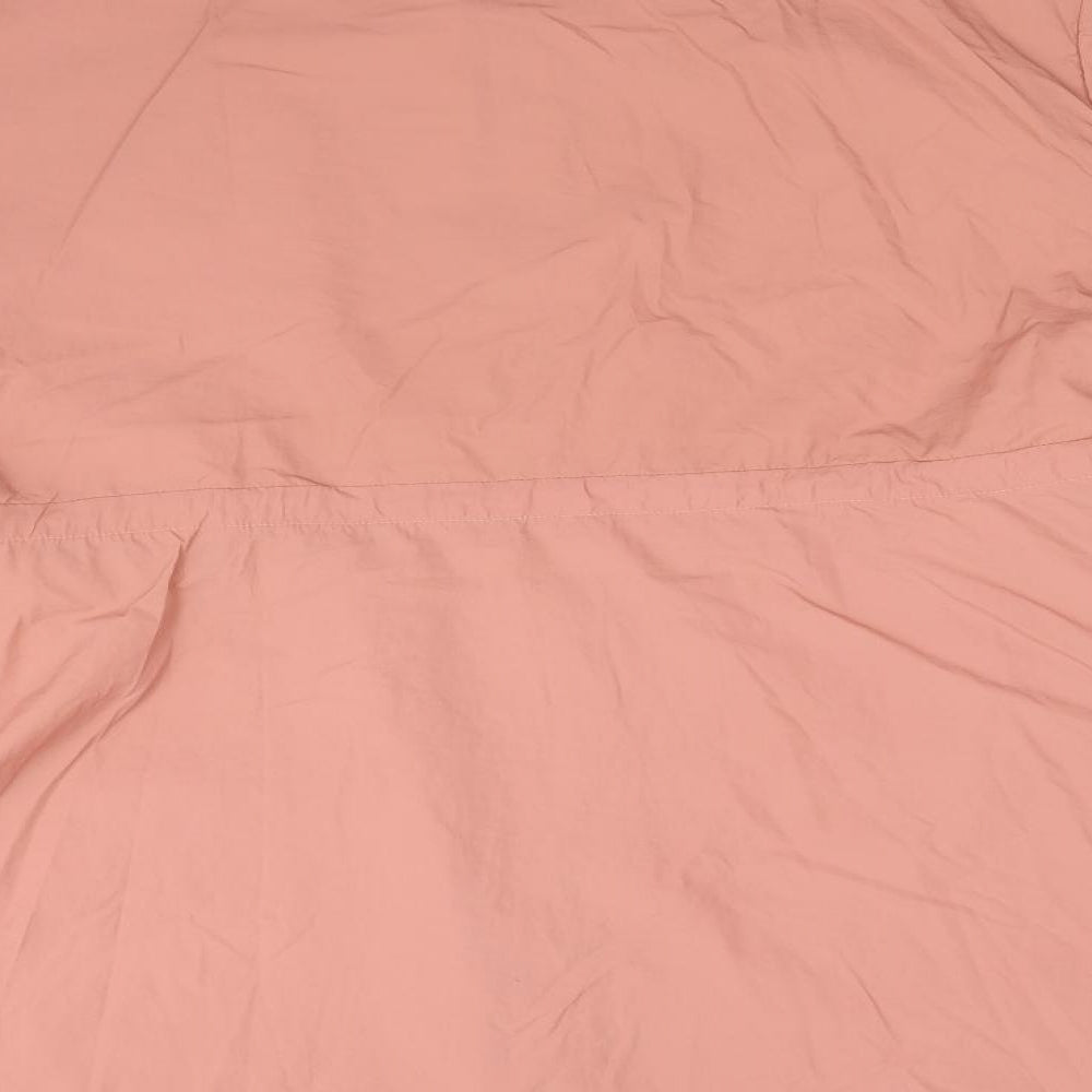 Missguided Womens Pink  Polyamide Shirt Dress  Size 12  Collared