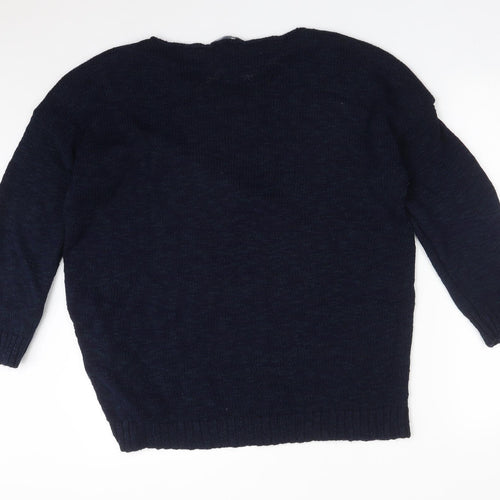 George Womens Blue  Cotton Pullover Hoodie Size 22   - HEART ANCOR