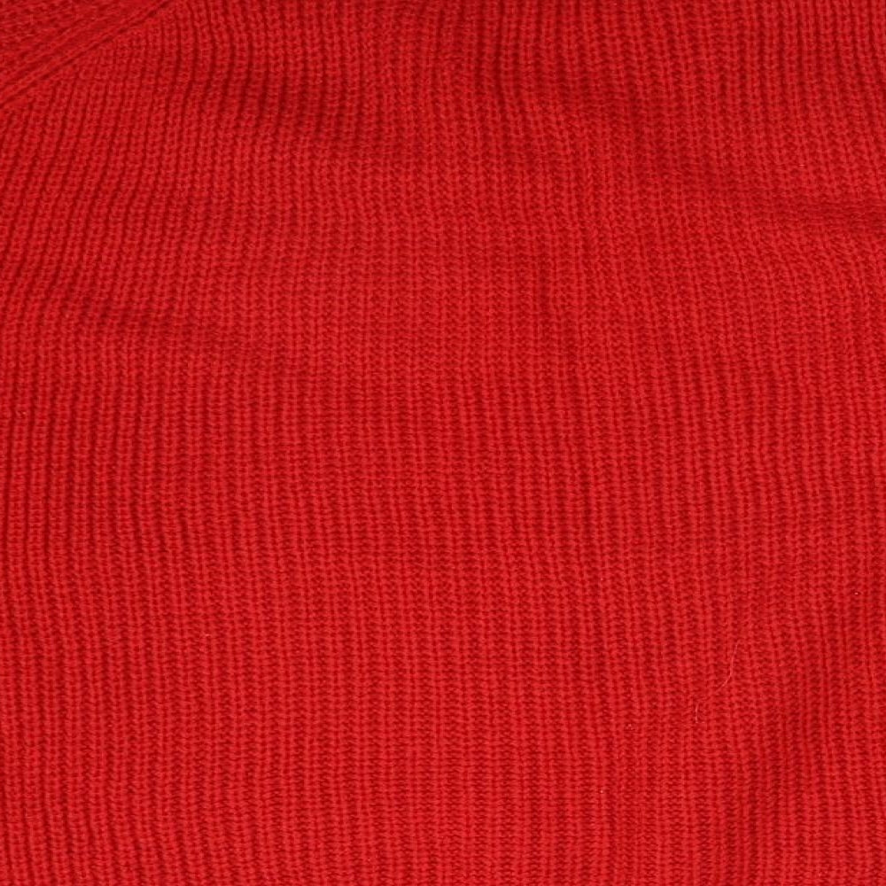 TRU Womens Red  Acrylic Pullover Sweatshirt Size L