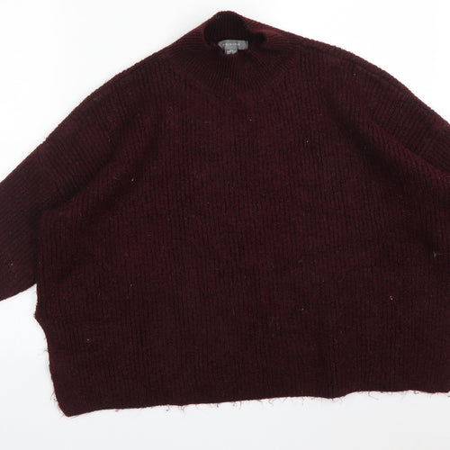 Primark Womens Red  Acrylic Pullover Sweatshirt Size 2XL