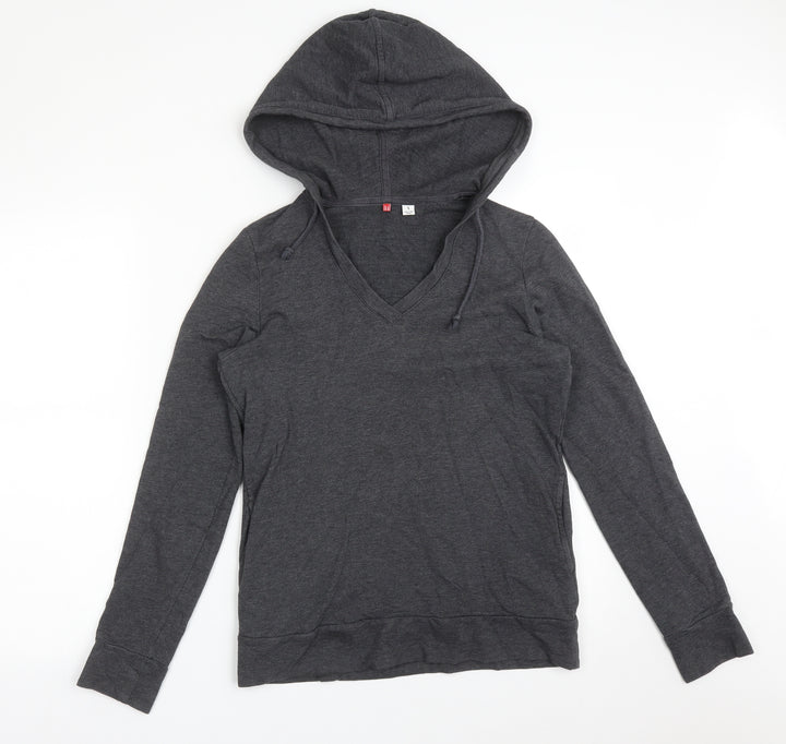 Preworn Womens Grey  Cotton Pullover Sweatshirt Size S