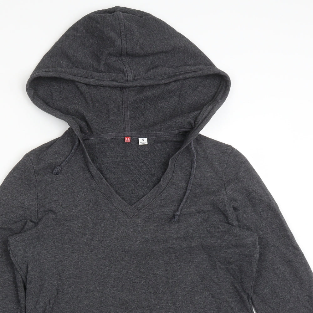 Preworn Womens Grey  Cotton Pullover Sweatshirt Size S