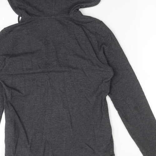 Preworn Womens Grey  Cotton Pullover Sweatshirt Size S