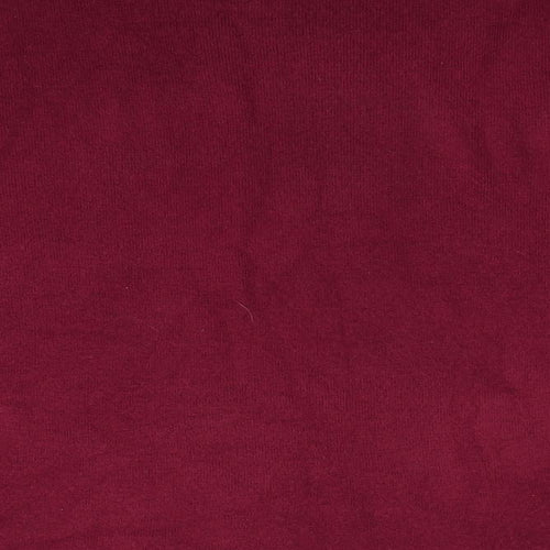 Marks and Spencer Womens Brown Round Neck  Acrylic Pullover Jumper Size 10   - Claret colour