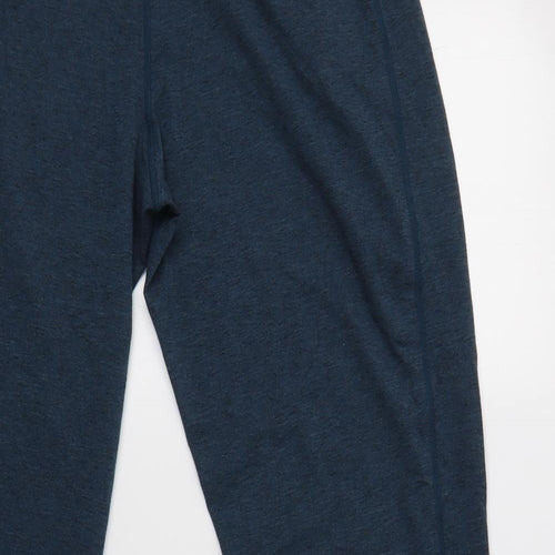 Sweaty Betty Womens Blue  Polyester Jogger Trousers Size M L28 in Regular