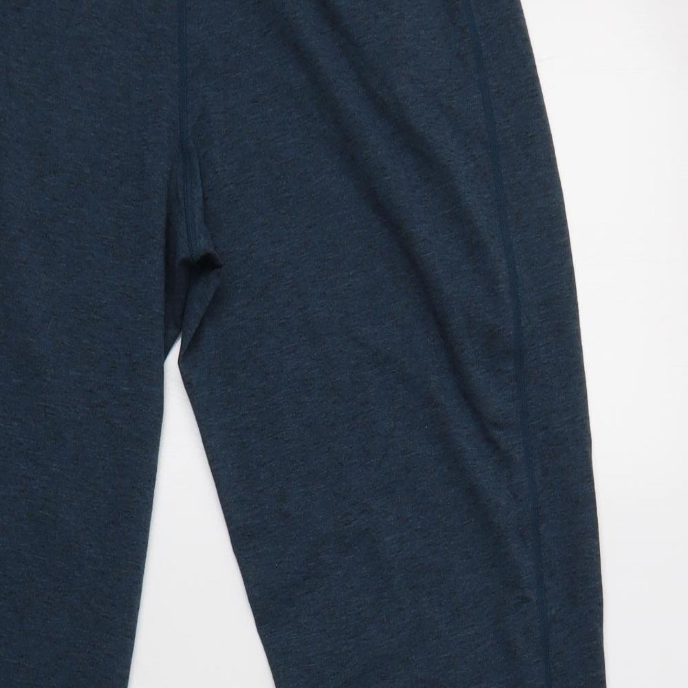Sweaty Betty Womens Blue  Polyester Jogger Trousers Size M L28 in Regular