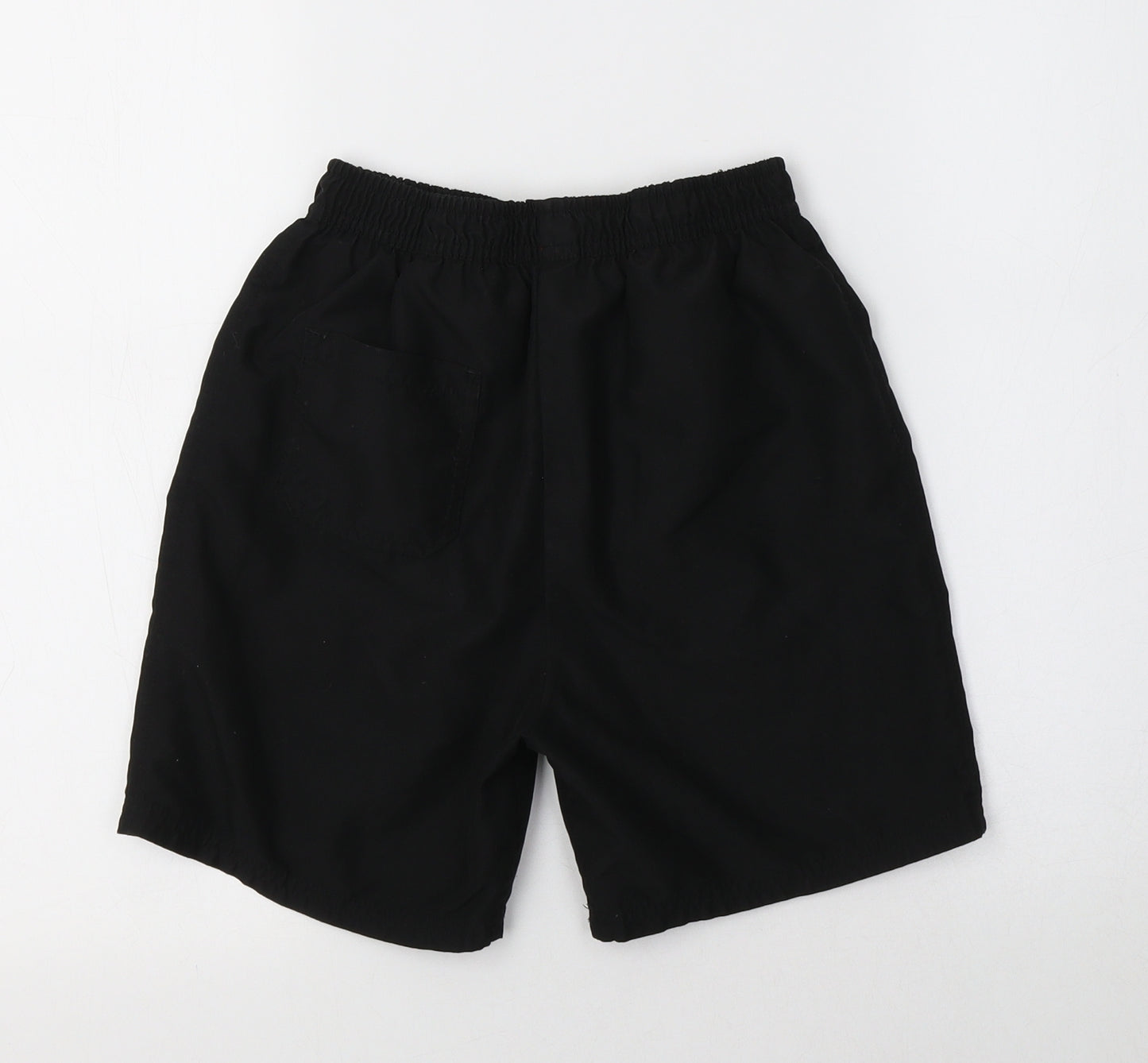 George Boys Black  Polyester Sweat Shorts Size 9-10 Years  Regular