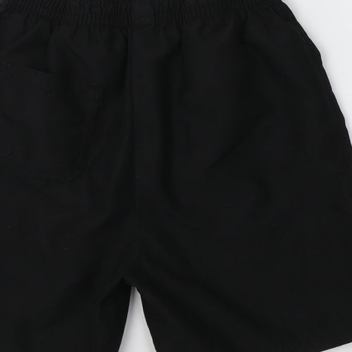 George Boys Black  Polyester Sweat Shorts Size 9-10 Years  Regular