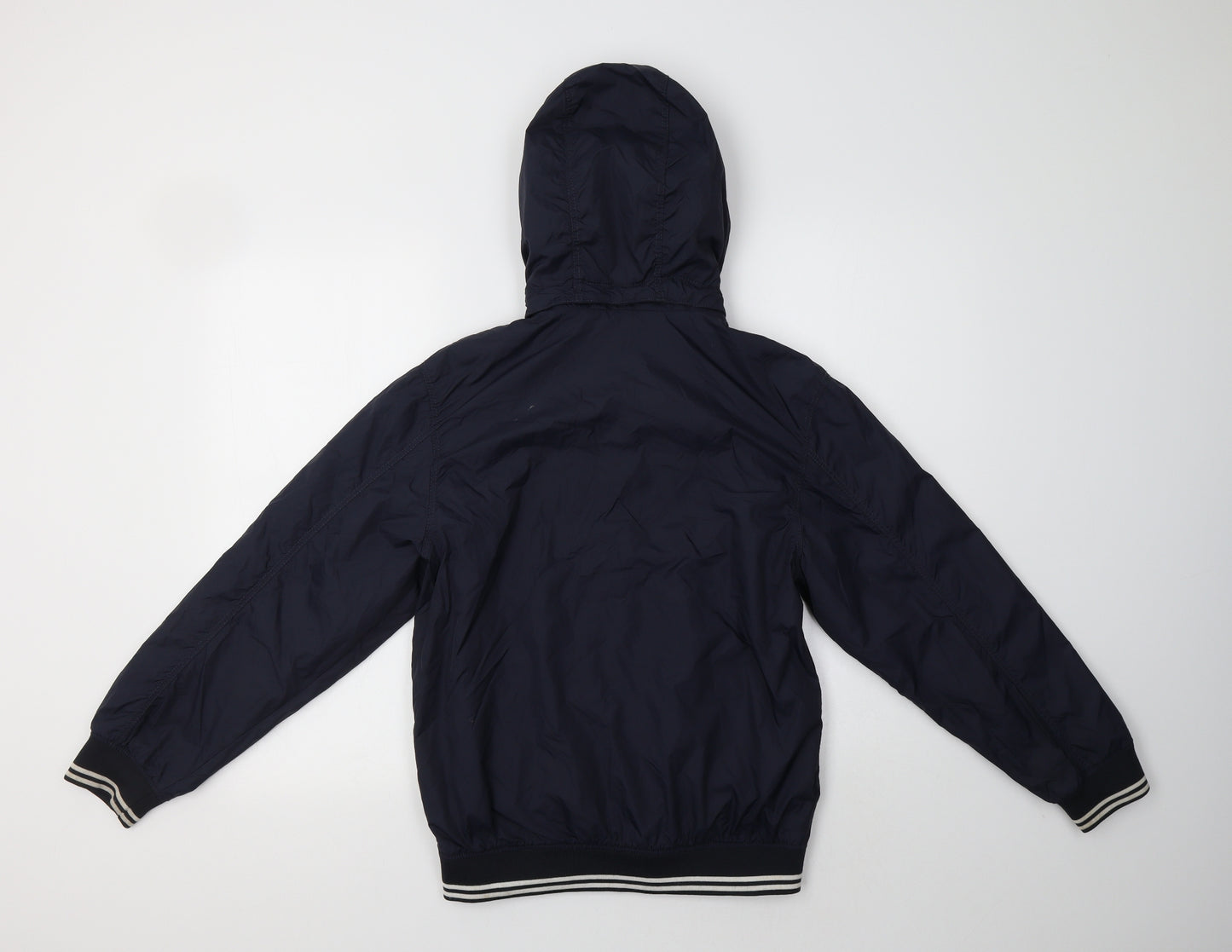 H&M Girls Blue   Windbreaker Jacket Size 12-13 Years