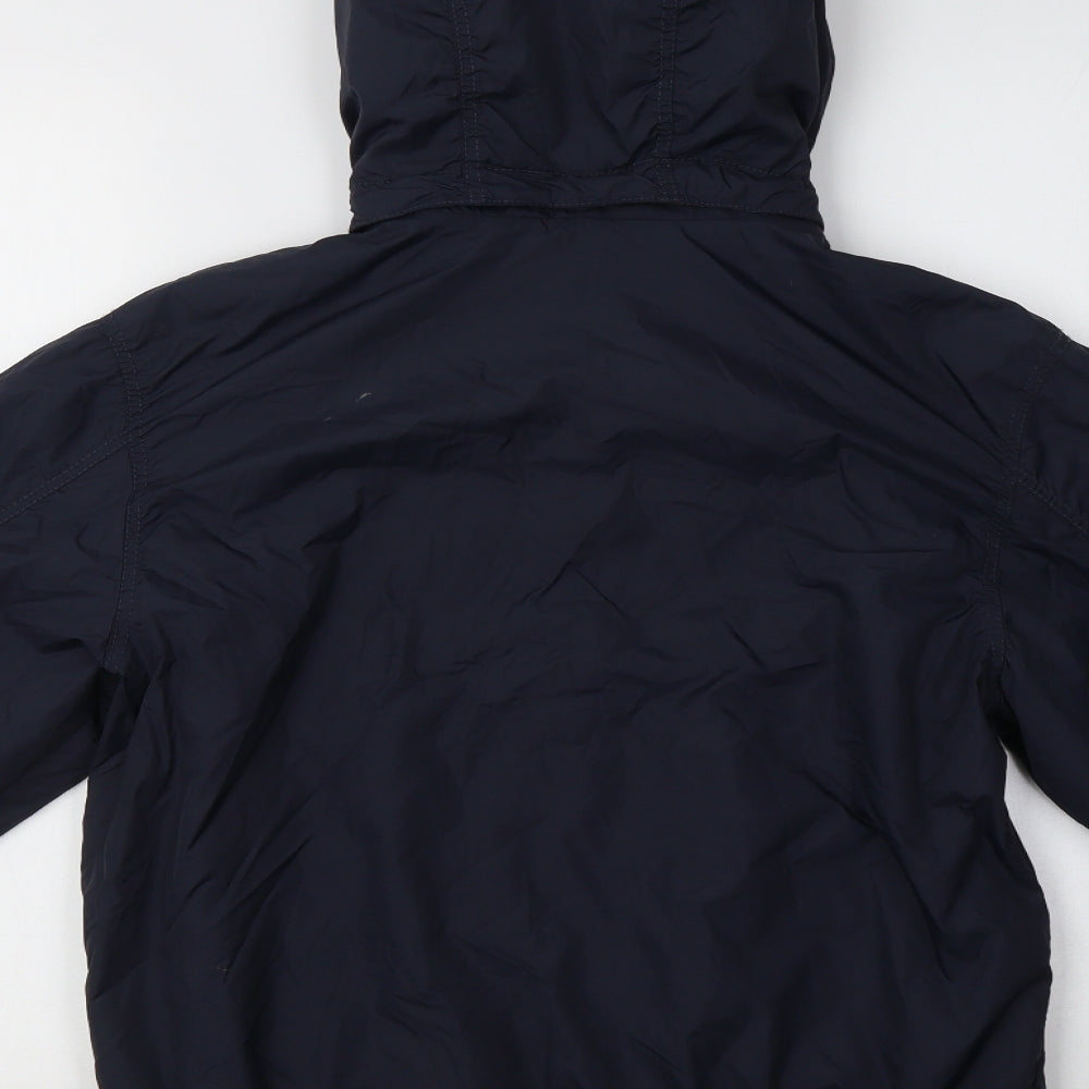 H&M Girls Blue   Windbreaker Jacket Size 12-13 Years
