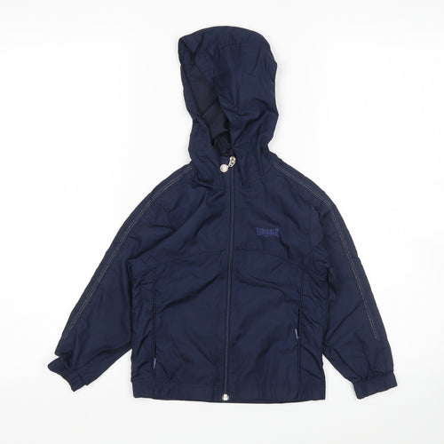 Lonsdale Boys Blue   Windbreaker Jacket Size 3-4 Years