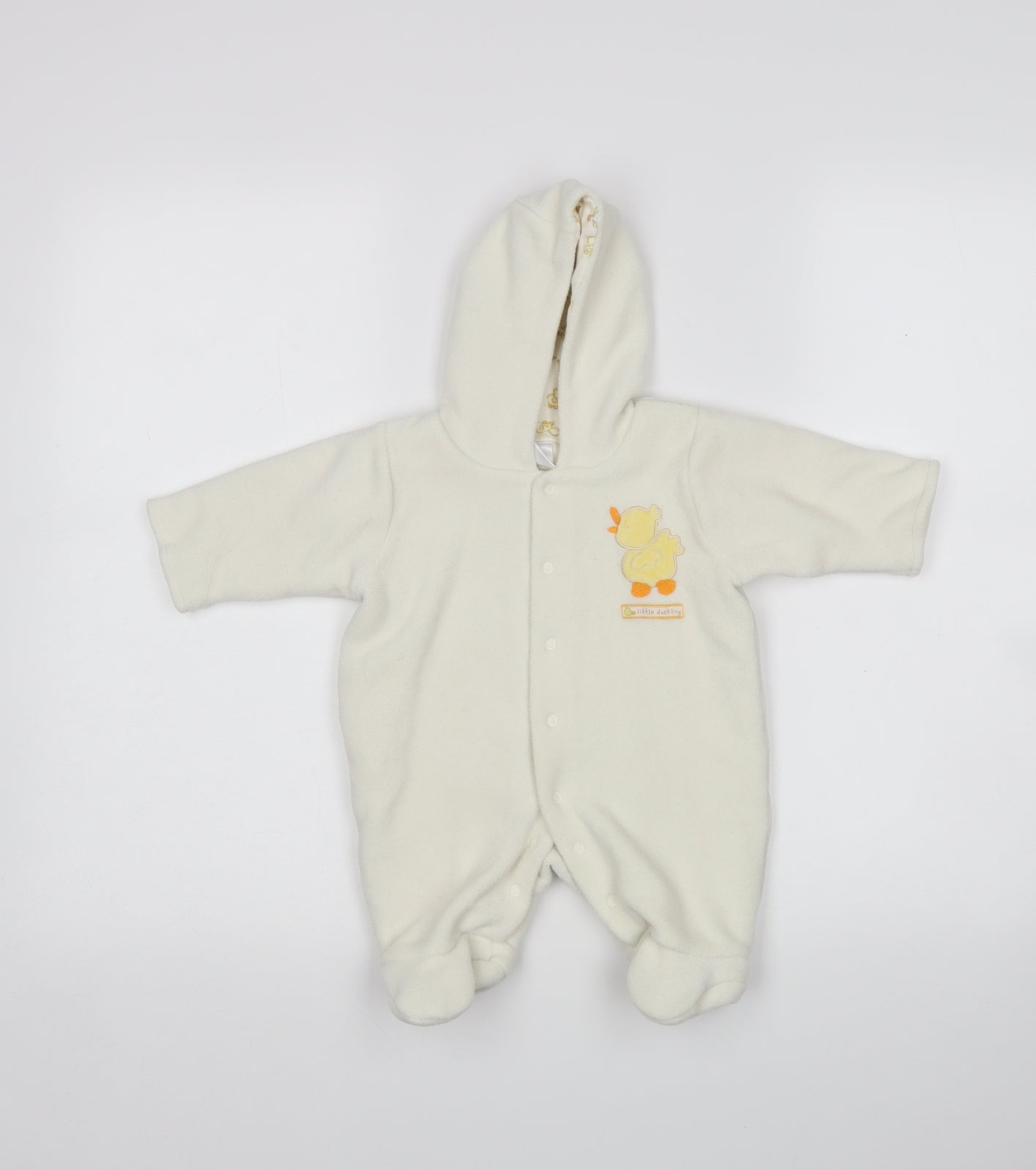 Ladybird Baby Ivory  Polyester  One Piece Size Newborn