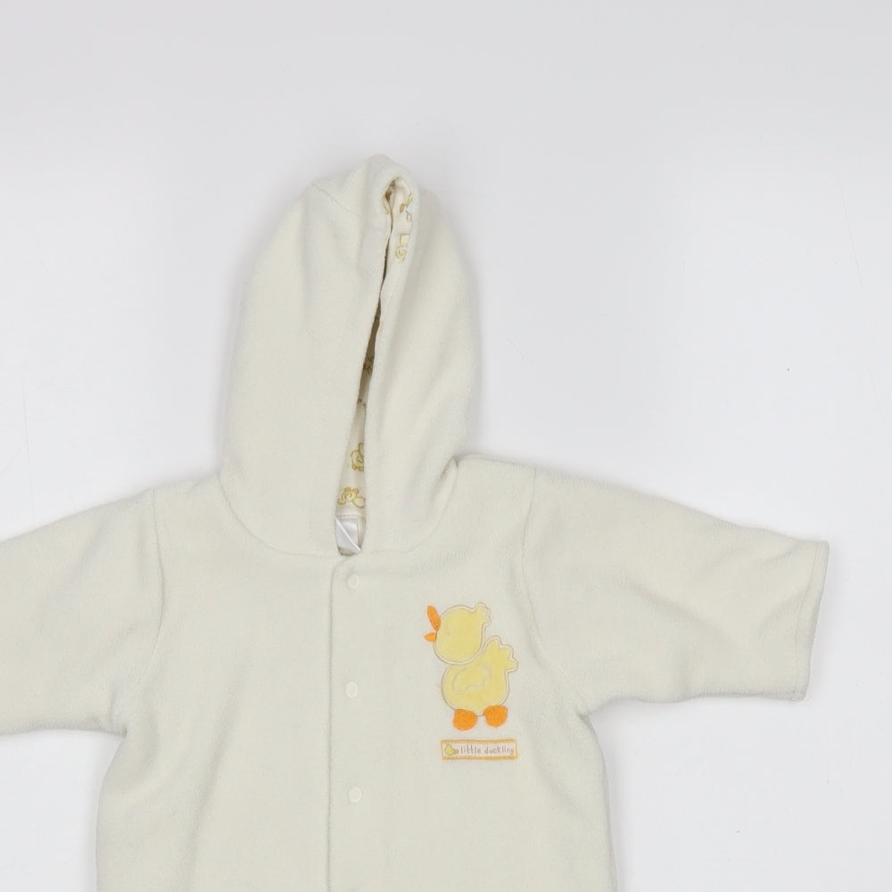 Ladybird Baby Ivory  Polyester  One Piece Size Newborn