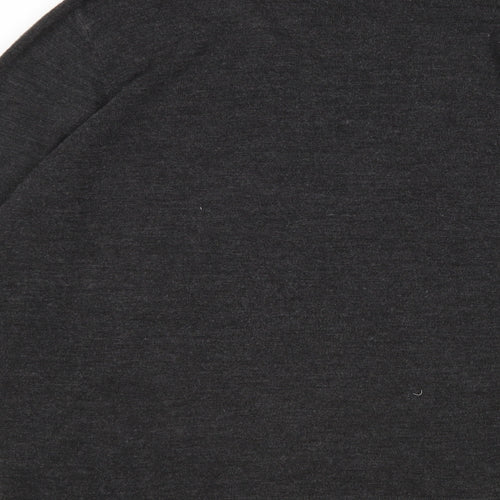 Cedar Wood State Mens Grey V-Neck  Acrylic Pullover Jumper Size XL