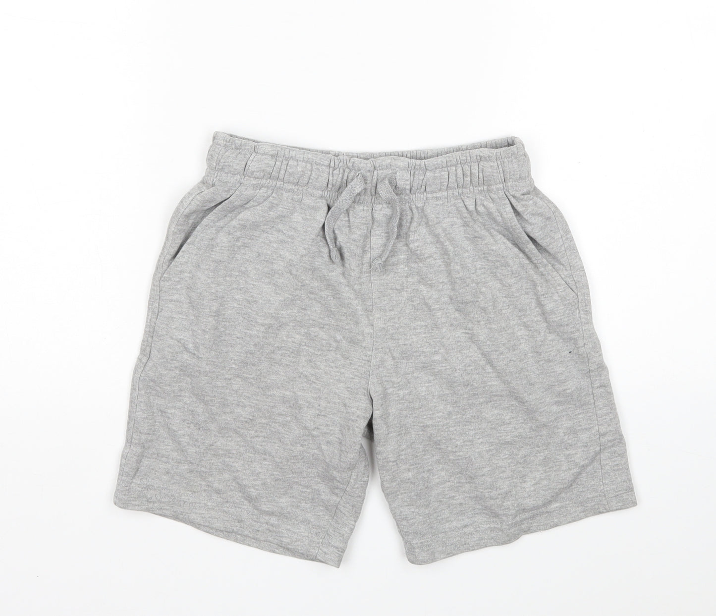 George Boys Grey  Cotton Sweat Shorts Size 8-9 Years  Regular