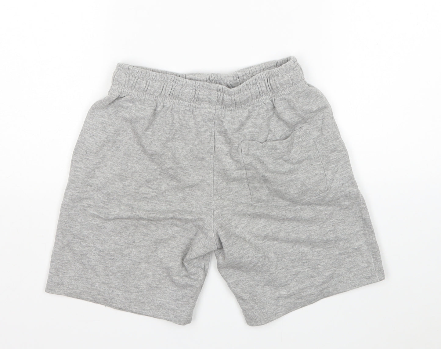 George Boys Grey  Cotton Sweat Shorts Size 8-9 Years  Regular