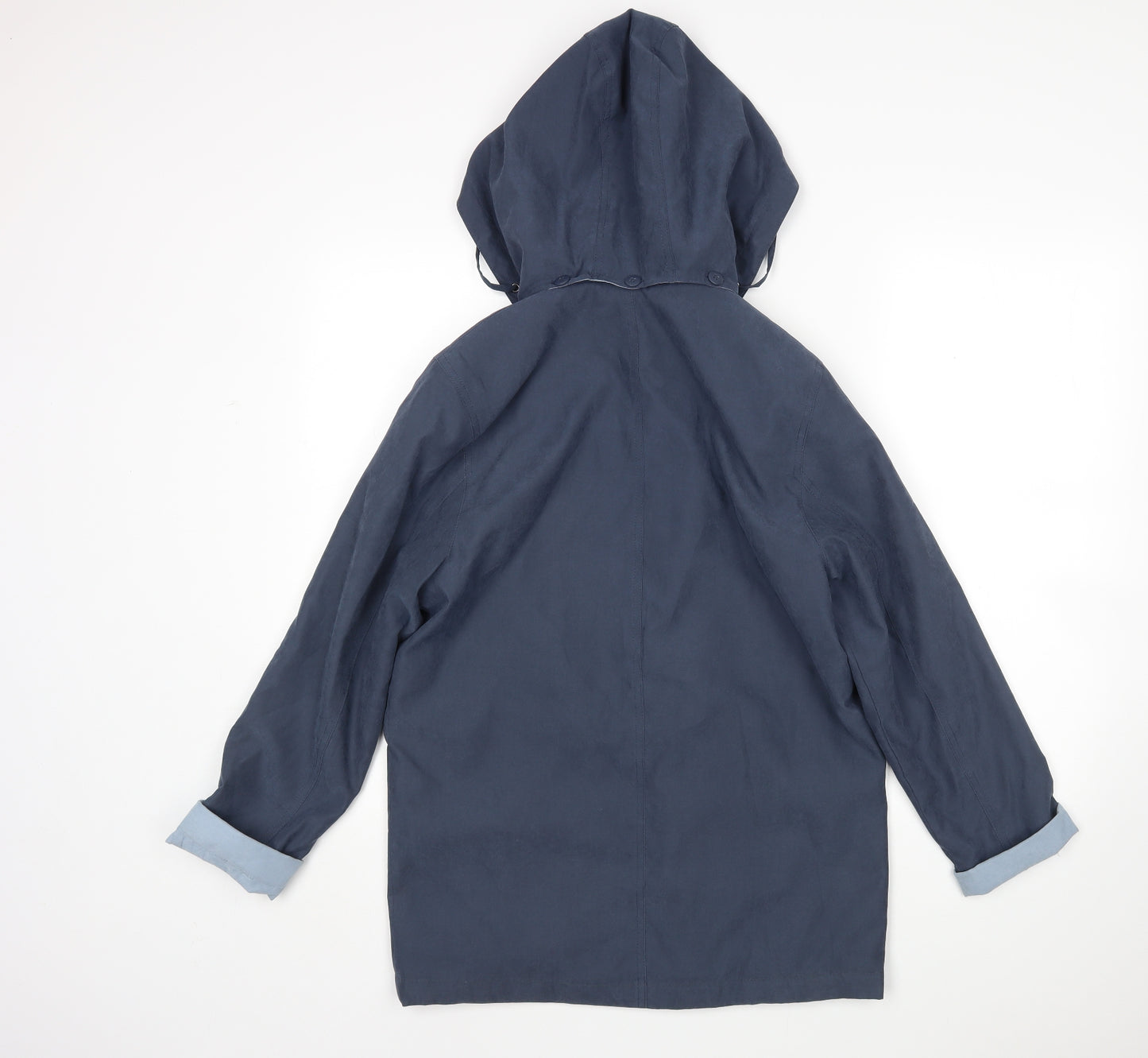 Debenhams Womens Blue   Parka Coat Size 8