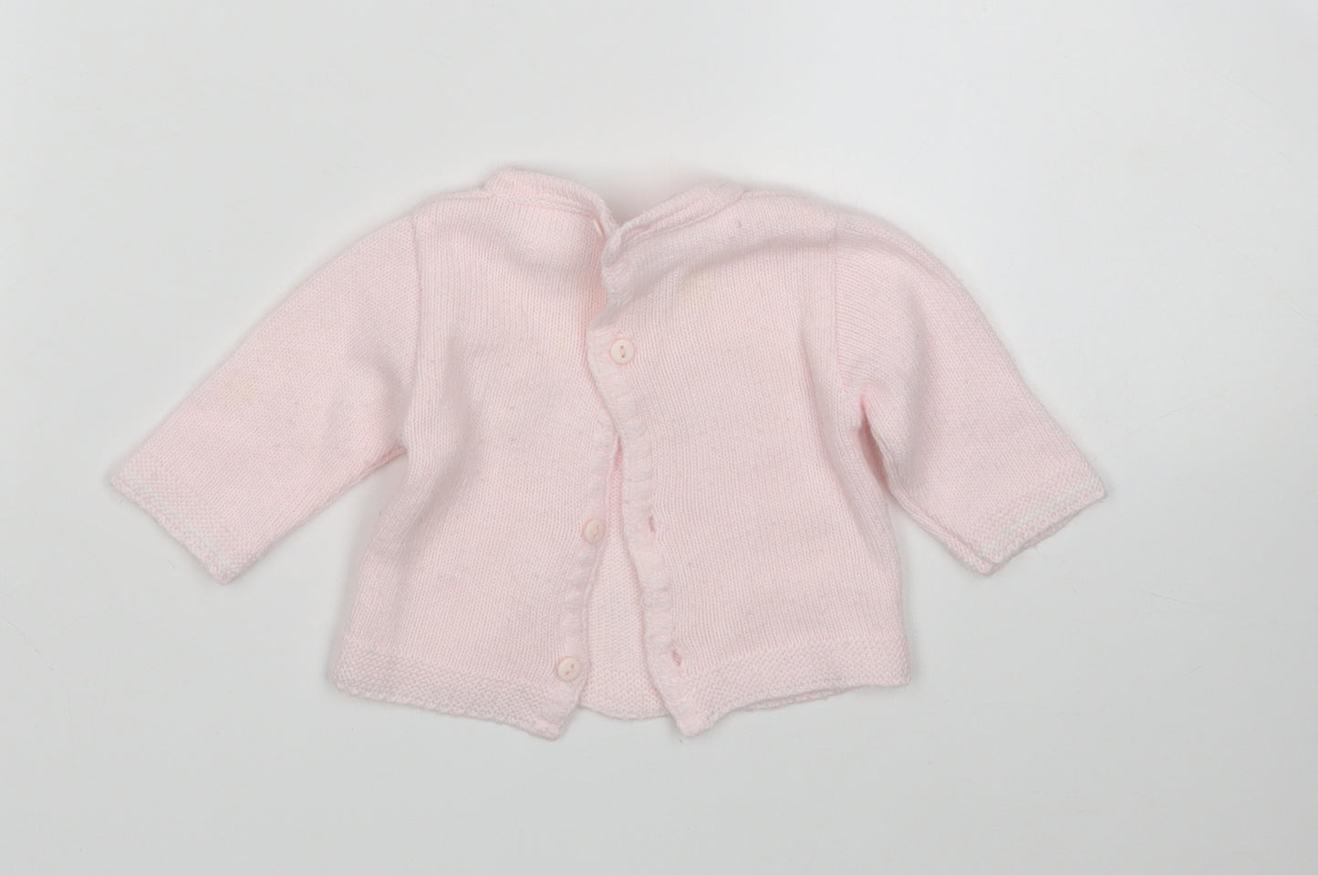 Jandelion Girls Pink  Acrylic Cardigan Jumper Size 0-3 Months   - NewBorn