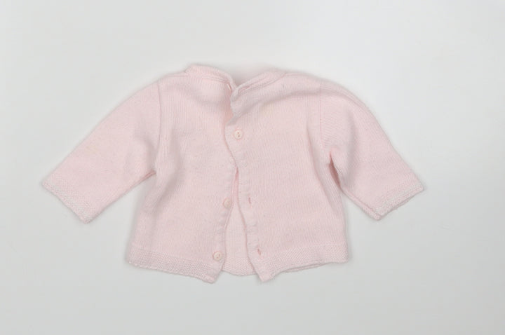 Jandelion Girls Pink  Acrylic Cardigan Jumper Size 0-3 Months   - NewBorn