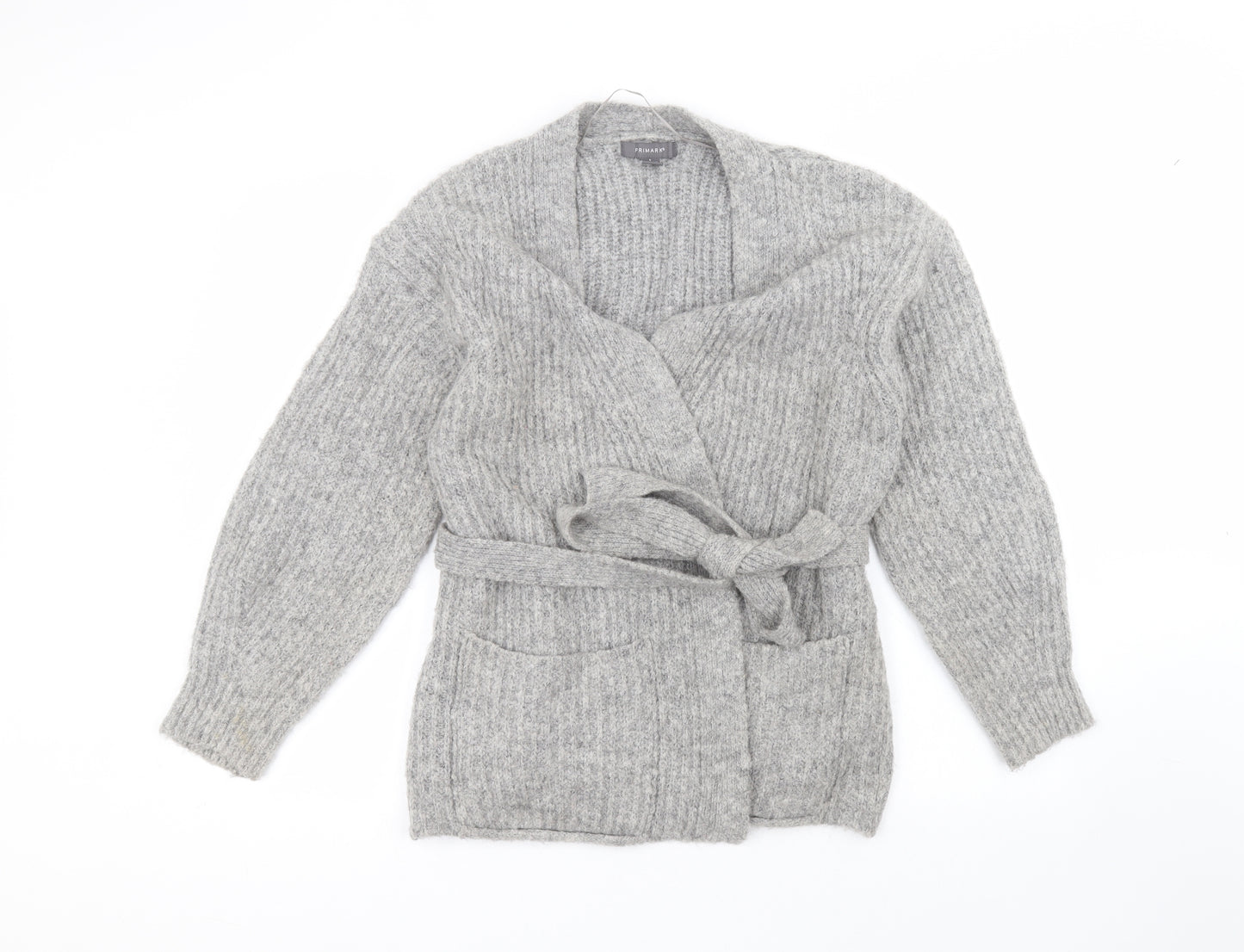 Primark Womens Grey   Jacket Coatigan Size S