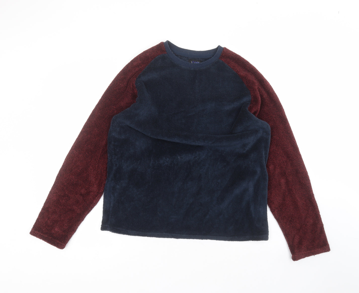 Matalan Mens Blue Round Neck  Polyester Pullover Jumper Size M