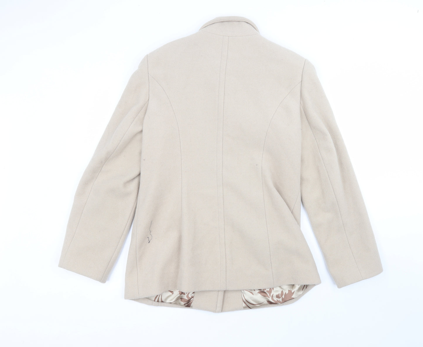 Klass Womens Beige   Jacket  Size 12