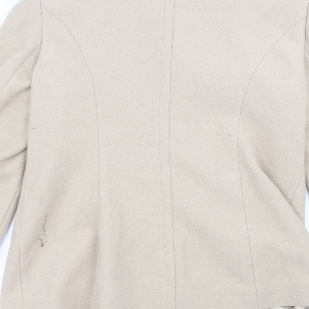 Klass Womens Beige   Jacket  Size 12