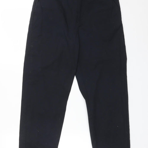 ASOS Womens Blue  Cotton Chino Trousers Size 8 L24 in Regular