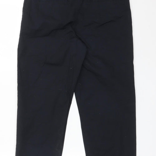 ASOS Womens Blue  Cotton Chino Trousers Size 8 L24 in Regular