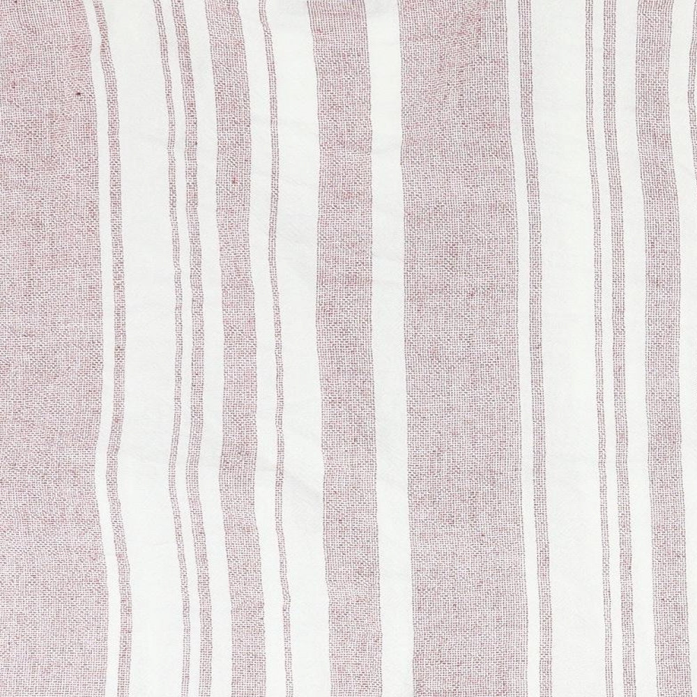 Topshop Womens Multicoloured Striped Viscose Basic Button-Up Size 10 V-Neck