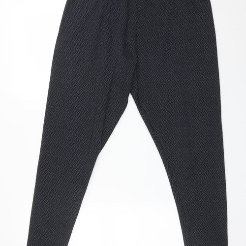 Atmosphere Womens Multicoloured Argyle/Diamond Polyester Jegging Trousers Size 18 L27 in Regular