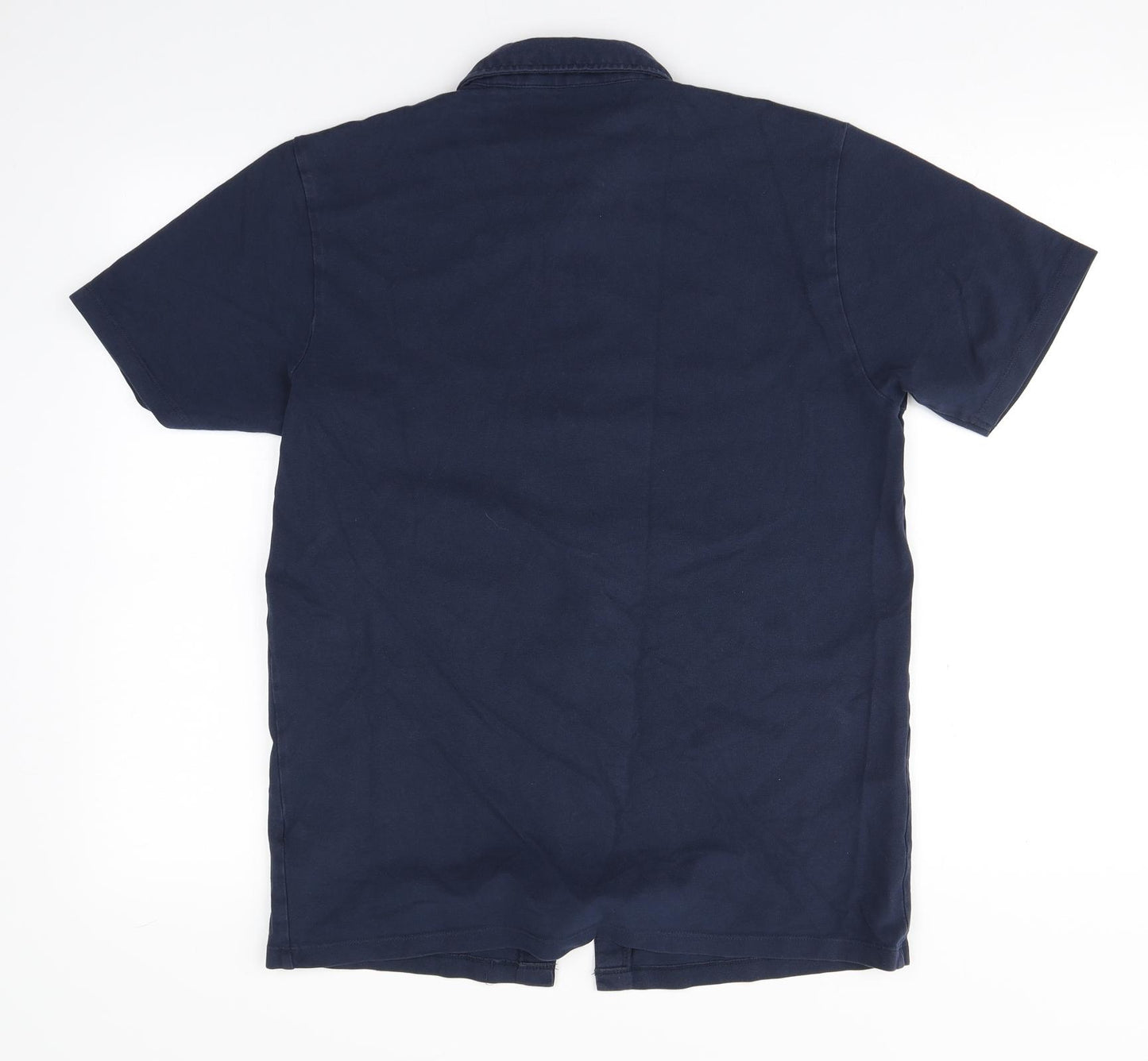 NEXT Mens Blue  Cotton  Button-Up Size M Collared