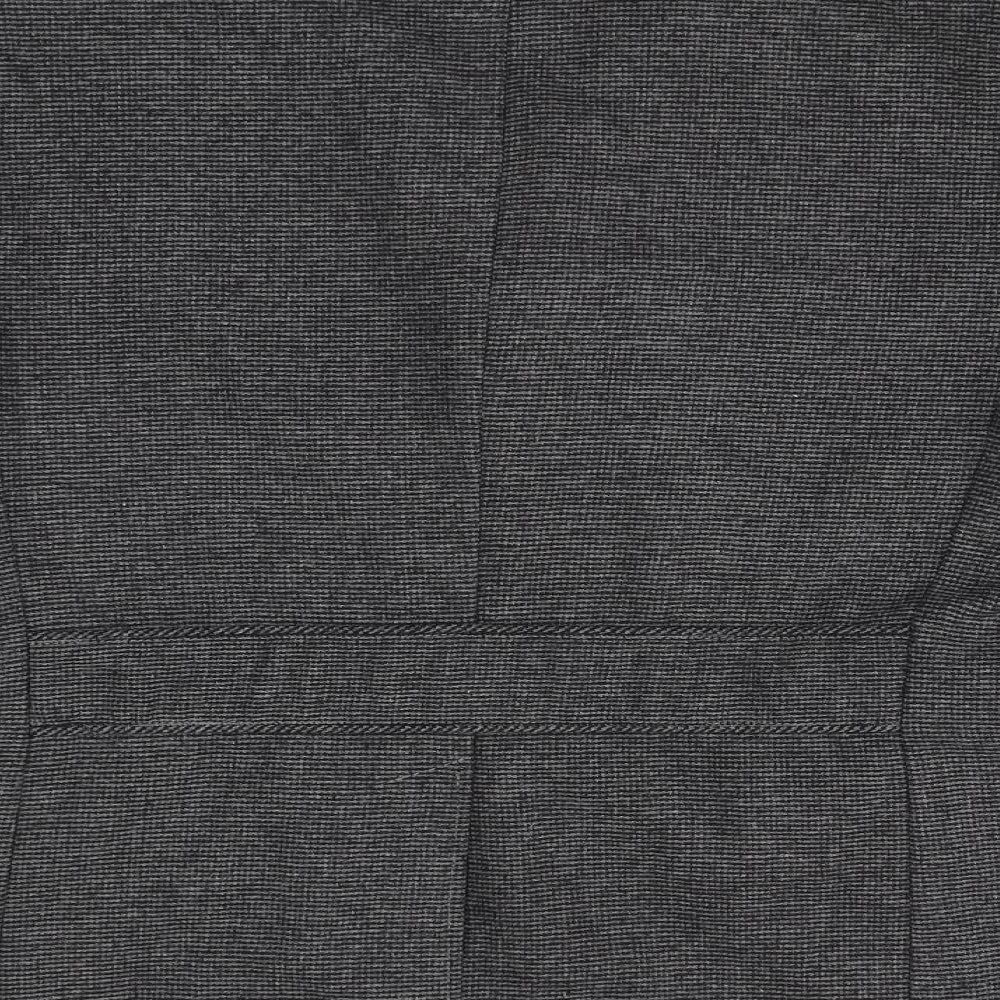 H&M Womens Grey   Overcoat Coat Size 20