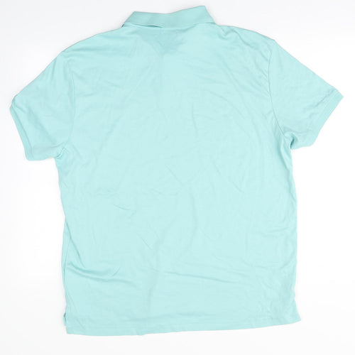 Polo Ralph Lauren Mens Green  Cotton  Polo Size XL Collared