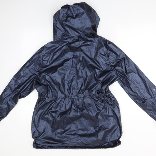 F&F Womens Blue   Rain Coat Coat Size 12