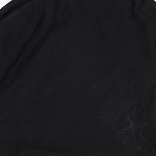 Preworn Womens Black   Overcoat Jacket Size 14