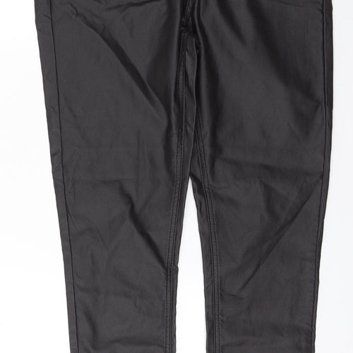 Oasis Womens Brown  Viscose Trousers  Size 16 L28 in Regular