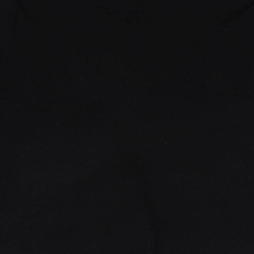 John Lewis Womens Black V-Neck  Polyester Cardigan Jumper Size 10